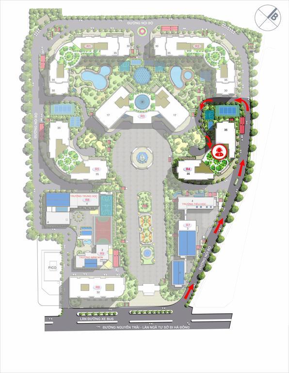 Vinhomes Royal City Apartment Hanoi Bagian luar foto